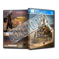 Assassins Creed Origins V4 Pc Game Cover Tasarımı (Dvd cover)